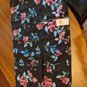 JJill Silk Floral Scarf